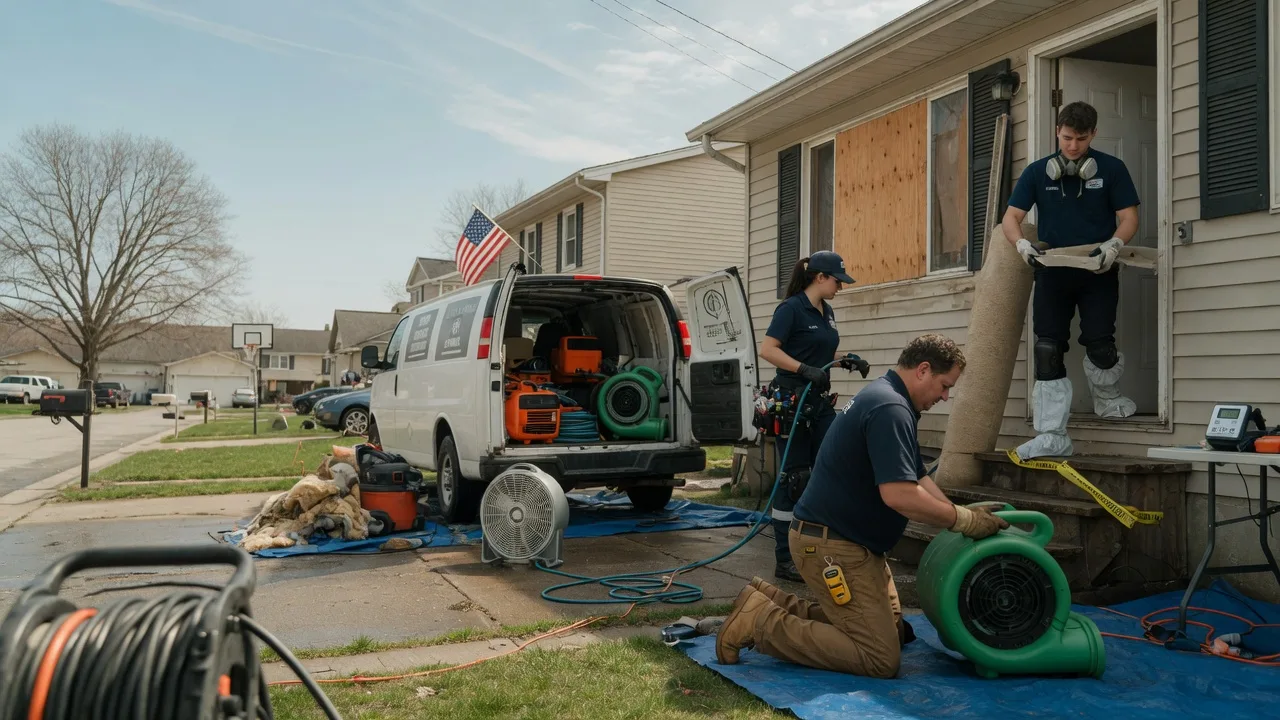 Water Damage Restoration in Webster, KY near me